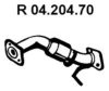 EBERSP?CHER 04.204.70 Exhaust Pipe